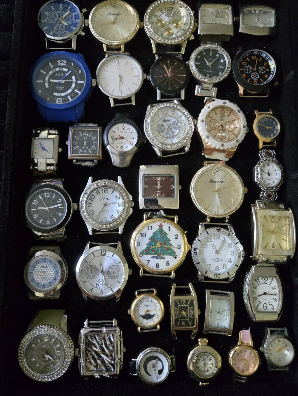 Watch Parts Craft Repair Broken Repurpose Vintage Fair Condition As Is Lot 1K